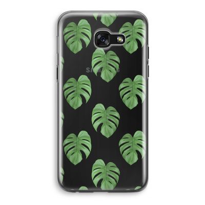 Monstera leaves: Samsung Galaxy A5 (2017) Transparant Hoesje