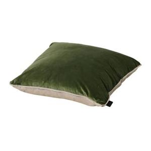 Madison sierkussen Velvet-Panama - 45x45 - army green - linnen