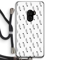 Pluimen: Xiaomi Mi Mix 2 Transparant Hoesje met koord