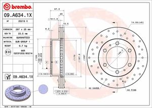Remschijf 09A6341X