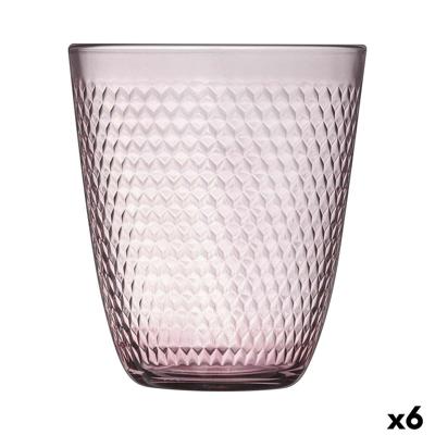 Glas Luminarc Pampille Rosa Glas 310 ml (6 Stuks)