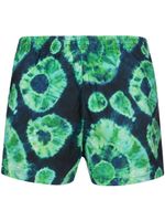 Timo Trunks short de bain Shibori imprimé - Bleu - thumbnail