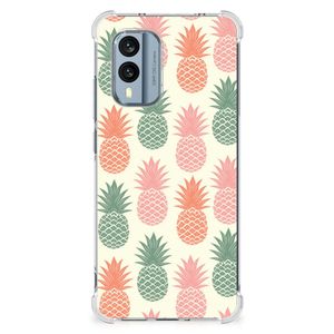 Nokia X30 Beschermhoes Ananas