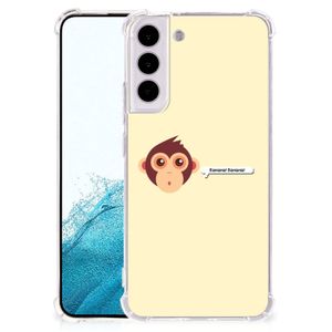 Samsung Galaxy S22 Plus Stevig Bumper Hoesje Monkey