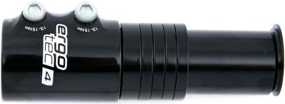 Ergotec stuurpen verlenger ahead 3 1-1/8" al6061 t6 zwart