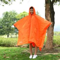3 in 1 Aotu AT6927 multifunctionele outdoor kamp paardrijden regenjas picknick deken grootte: 217x143cm (oranje)