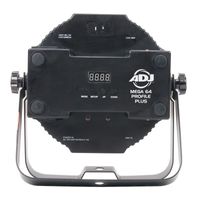 Adj MEG340 stroboscoop- & discolamp Disco-spotlight Zwart - thumbnail