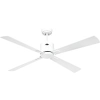 CasaFan ECO NEO III 132 WE-WE/LG WiFi Flügel Weiß/Lichtgrau Plafondventilator Wit Met afstandsbediening, Timer, Met wintermodus, Bediening via App