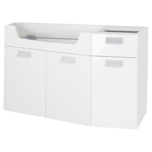 Fabulous onderkast hoekmodel links | wit | 99 x 60 x 47.5 cm
