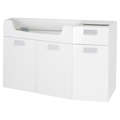 Fabulous onderkast hoekmodel links | wit | 99 x 60 x 47.5 cm