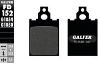 GALFER Brake pad fd152 g1054 organic