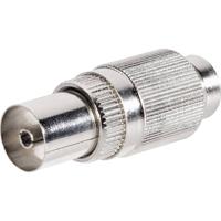 TRU COMPONENTS 1582471 Coax-koppeling Metaal Aansluitingen: Coax-bus IEC Kabeldiameter: 9.5 mm 1 stuk(s) - thumbnail
