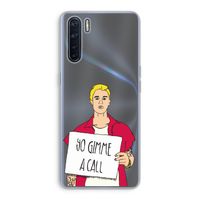 Gimme a call: Oppo A91 Transparant Hoesje