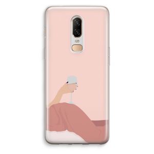 Wine: OnePlus 6 Transparant Hoesje