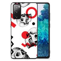Telefoonhoesje Samsung Galaxy S20 FE Skull Red