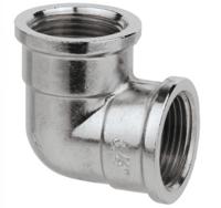Kirchhoff Messing bocht 90°, chroom, 3/4"IT - 989383155
