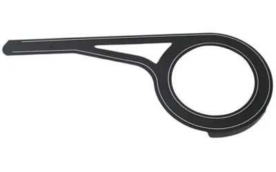 Kettingscherm AXA GSR Senior 42-48T - zwart (winkelverpakking)