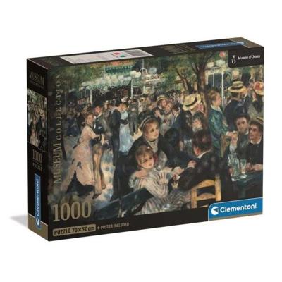 CLEMENTONI - Compact 1000 stukjes - Renoir: Bal bij de molen
