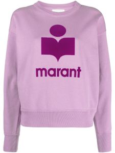 MARANT ÉTOILE sweat Mobyli à logo strassé - Violet