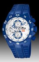 Lotus horlogeband 15800-3 Rubber Blauw