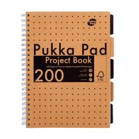Projectboek pukka kraft a4 lijn 200 pagina's 80gr