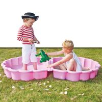 Paradiso Toys Zandbak Schelp Roze 87x78cm - thumbnail