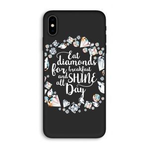 Diamonds: iPhone XS Max Biologisch afbreekbaar hoesje