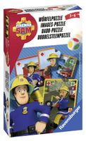 Ravensburger puzzel 4 stukjes dobbelsteenpuzzel brandweerman Sam - thumbnail