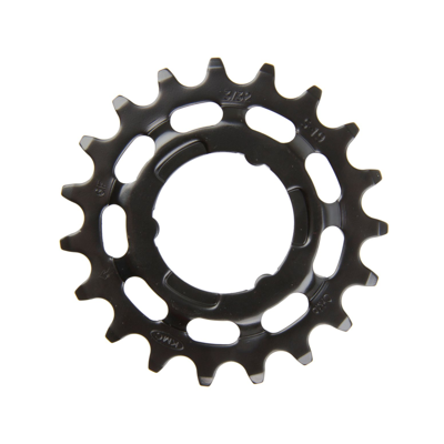 Shimano Kmc tandwiel r 19t chromoly black 3/32"