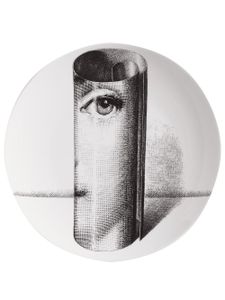 Fornasetti assiette décorative Tema e Variazioni N.199 - Blanc