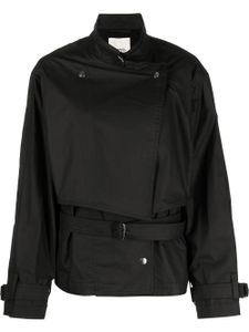 ISABEL MARANT veste ceinturée à manches longues - Noir