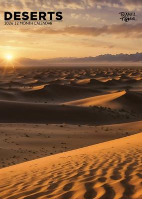 Woestijn A3 Kalender 2026