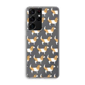 Doggy: Samsung Galaxy S21 Ultra Transparant Hoesje