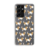 Doggy: Samsung Galaxy S21 Ultra Transparant Hoesje