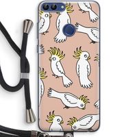 Papegaai: Huawei P Smart (2018) Transparant Hoesje met koord