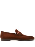 Magnanni mocassins en daim - Marron - thumbnail