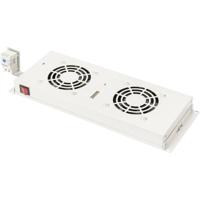 Digitus DN-19 FAN-2-HO 19 inch 2 x Ventilator voor patchkast 1 HE Grijs-wit (RAL 7035) Digitus DN-19 FAN-2-HO 19 inch 2 x Ventilator voor patchkast 1 HE Grijs-wit (RAL 7035)