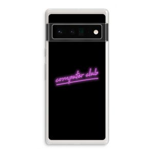 Vice Black: Google Pixel 6 Pro Transparant Hoesje