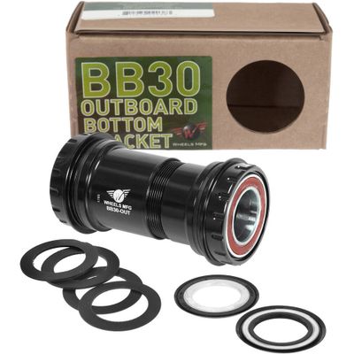 Trapas bb30 -> shimano 24mm - ceramic - zwart Trapas bb30 -> shimano 24mm - ceramic - zwart