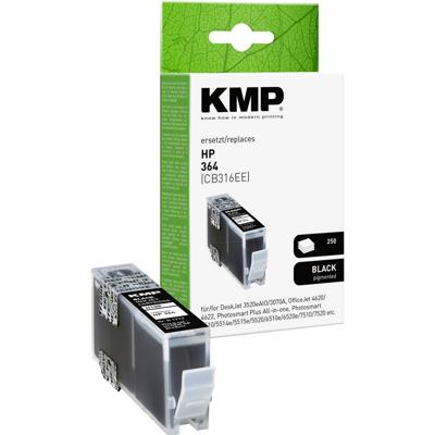 KMP Inktcartridge vervangt HP 364, CB316EE Compatibel Zwart H108 1712,8001