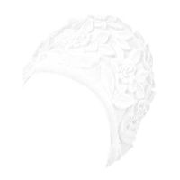 Beco badmuts ornament dames wit one size - thumbnail