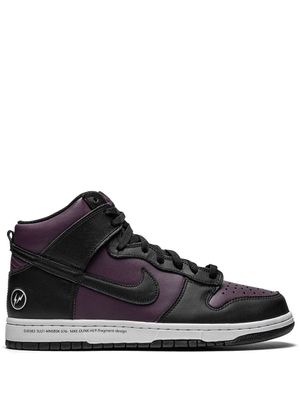 Nike baskets montantes Dunk - Noir