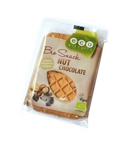 Noten/chocolade biscuit bio