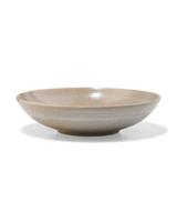 HEMA Diep Bord Ø21.2cm Monaco Reactief Glazuur Lichtbruin (lichtbruin)