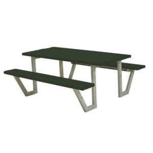 Picknicktafel Stalen Frame Wega Groen