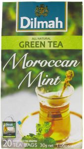 Dilmah Groene Thee Maroccan Mint 20 zakjes