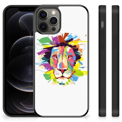 iPhone 12 Pro Max | Bumper Hoesje | Lion Color