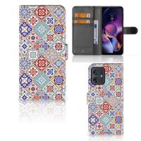 Motorola Moto G54 | Bookcase | Tiles Color