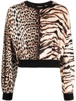 Roberto Cavalli blouse à imprimé animalier - Tons neutres