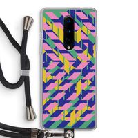 Skew Blush 1: OnePlus 8 Transparant Hoesje met koord